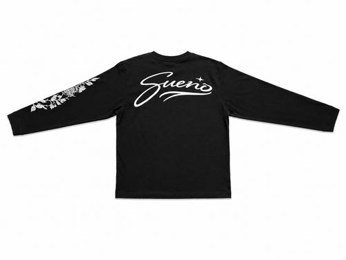 Rose Longsleeve Black