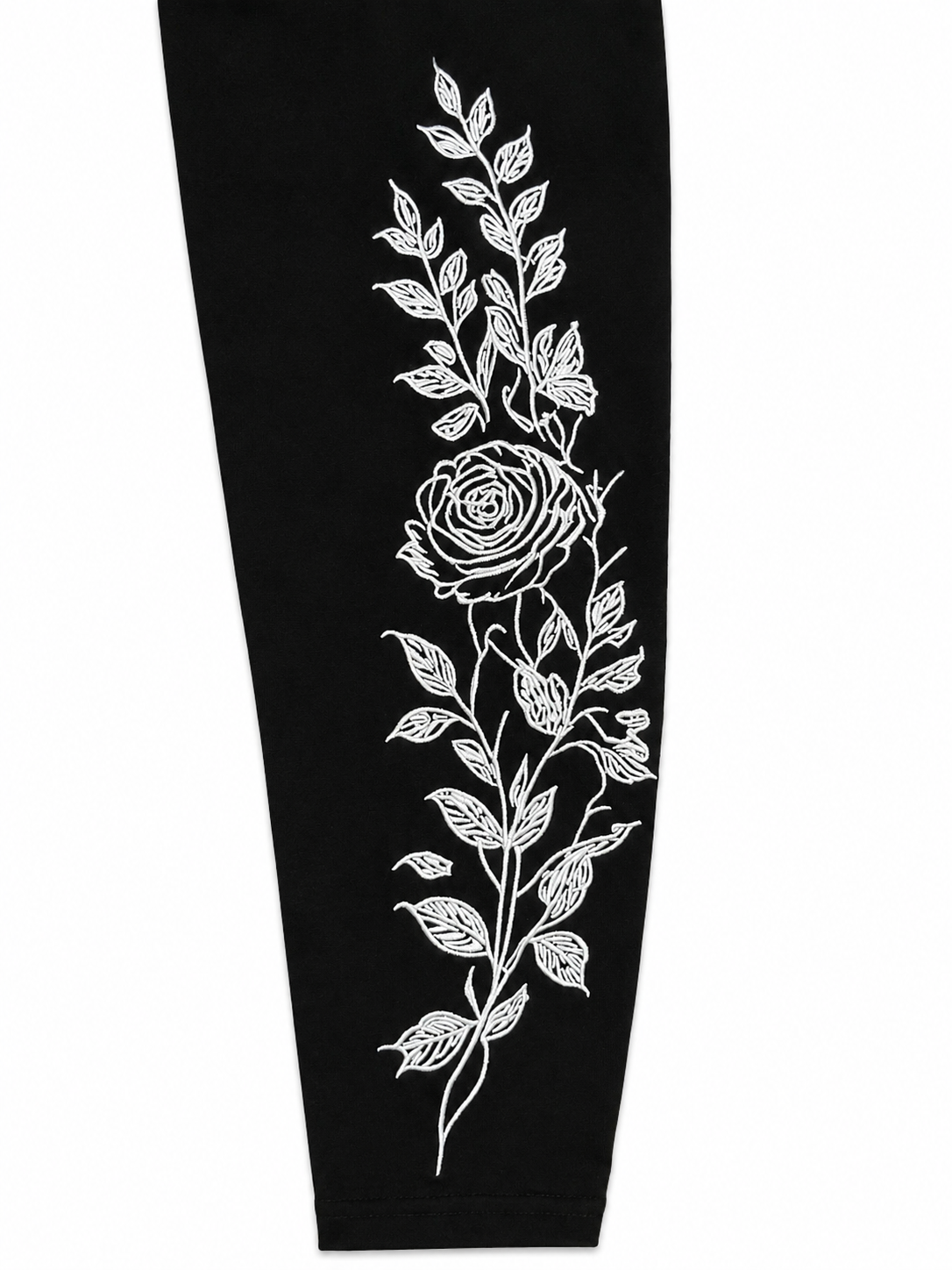 Rose Longsleeve Black