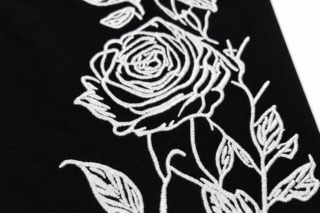 Rose Longsleeve Black